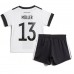 Maillot de foot Allemagne Thomas Muller #13 Domicile vêtements enfant Monde 2022 Manches Courtes (+ pantalon court)
